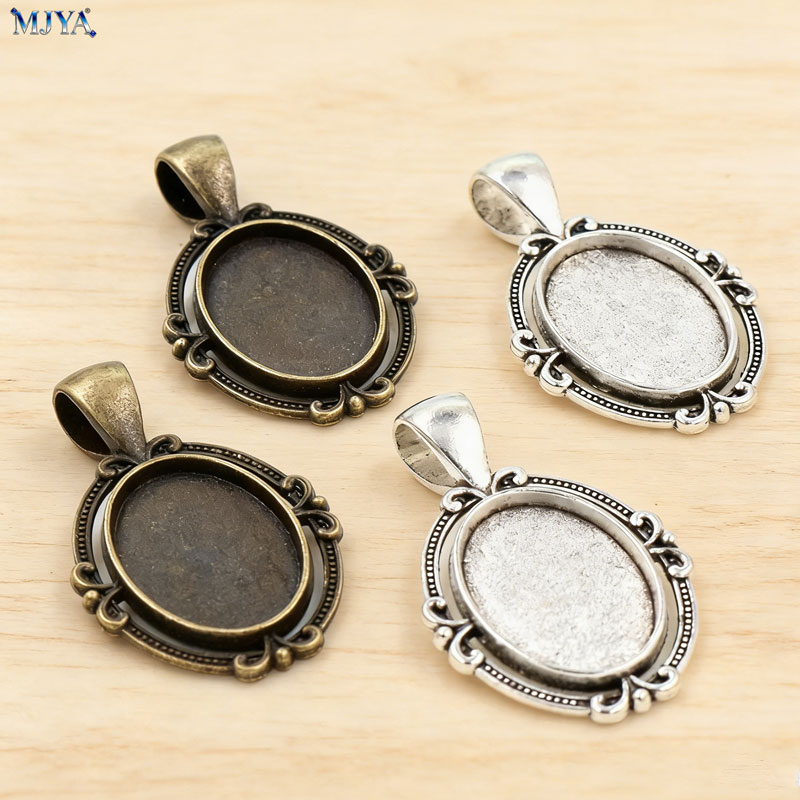 MJYA 10pcs Vintage Pendant Set - Resin Art Love 评论和价格