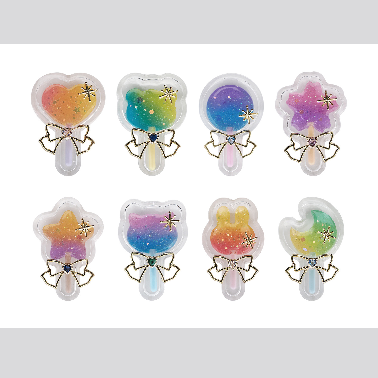 1Piece Flowing Sand Lollipop S - Silicone Mold Ocean 评论和价格